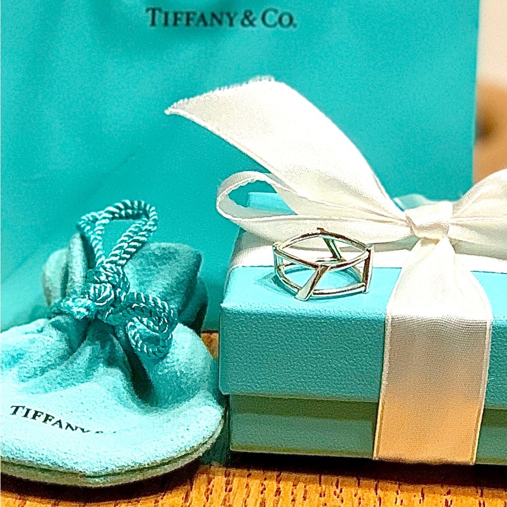 Tiffany & Co. Open Torque Frank Gehry Sterling Silver Ring